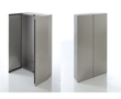 Stainless steel cases with double door